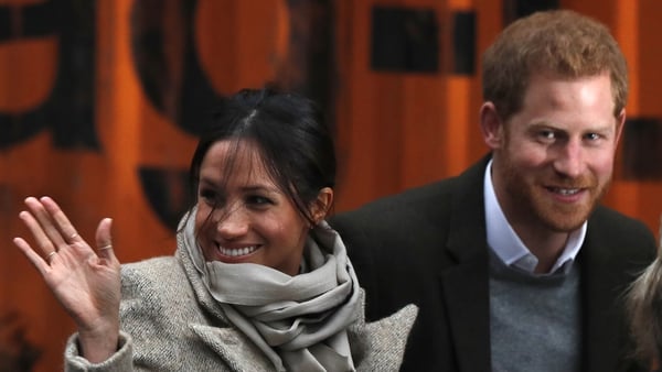 Britain's Prince Harry and his fiancée Meghan Markle will marry on May 19