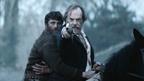 James Frecheville as Feeney and Hugo Weaving as Hannah in Lance Daly's Black 47