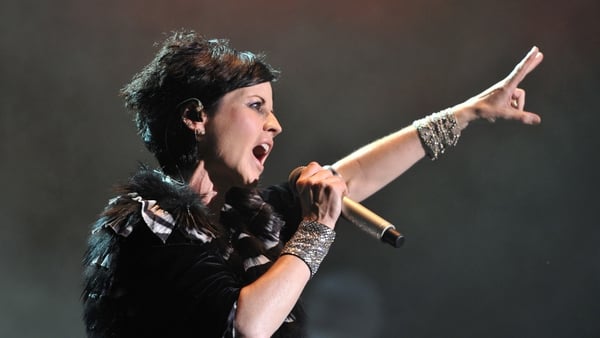Dolores O'Riordan performing in France in 2016