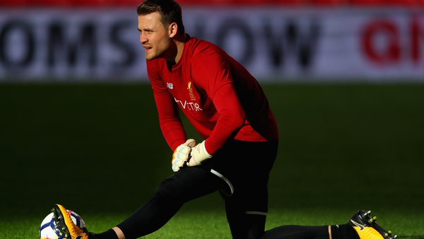 Mignolet has not played for Liverpool since New Year's Day