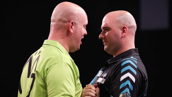 Michael van Gerwen and Rob Cross have a date in Dublin