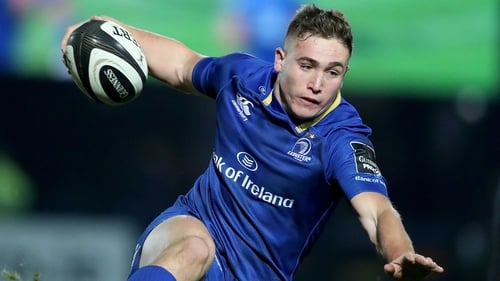 Jordan Larmour will make his 15th appearance of the season for Leinster
