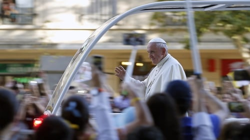 Pope Francis meets the crowds in Chile earlier this month