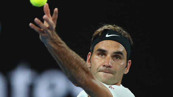 Roger Federer is in to the third round