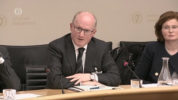 Central Bank Governor Philip Lane was before the Finance, Public Expenditure and Reform Committee today