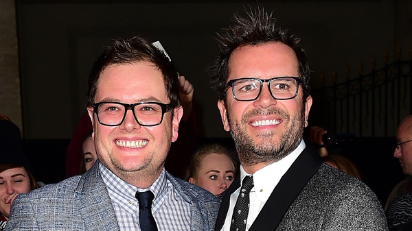 Alan Carr and Paul Drayton are honeymooning in Mexico