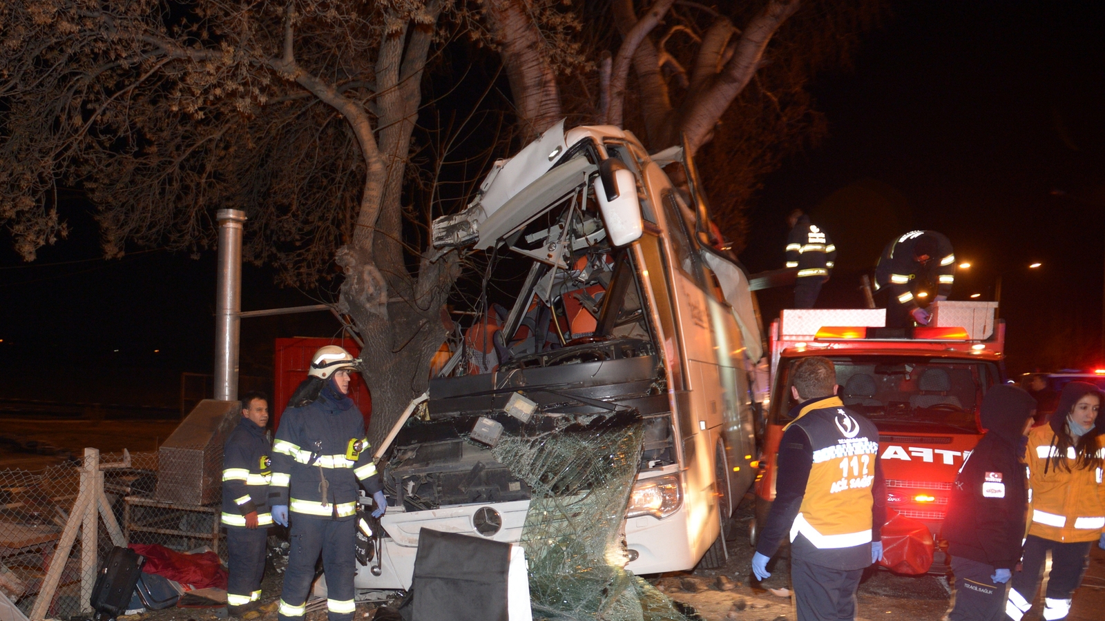 At least 11 dead, 46 injured in Turkey bus crash