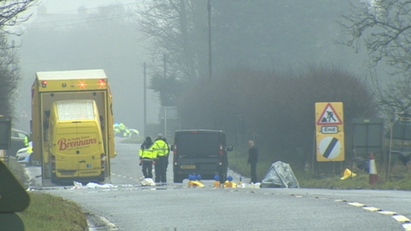 Woman dies following Antrim road incident