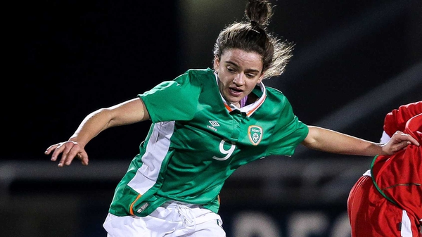 Leanne Kiernan found the net for Ireland
