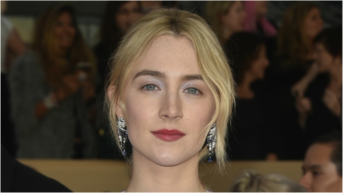 Saoirse Ronan glitters in Louis Vuitton at SAG Awards