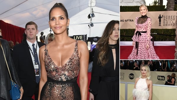 The stars took to the red carpet at the 24th annual Screen Actors Guild Awards