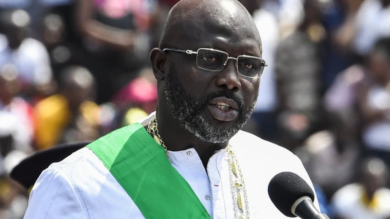 George Weah Sworn In As President Of Liberia