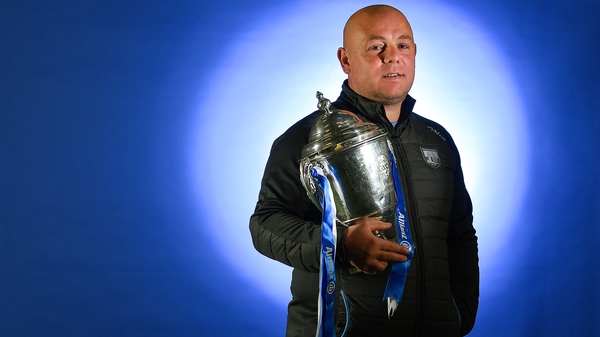 Derek McGrath pictured at the launch of the Allianz Hurling League, which he won back in 2015 with Waterford