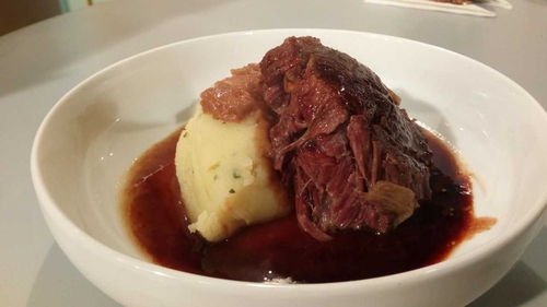 Mag Roche's Braised Beef Cheek with Mash: Today