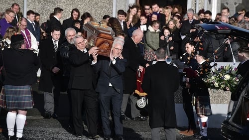 Funeral Of Singer Dolores O'Riordan Takes Place