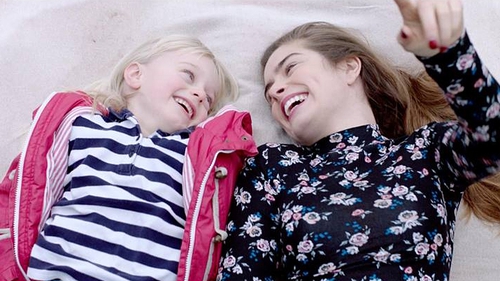 Maisie Sly and Rachel Shenton in The Silent Child