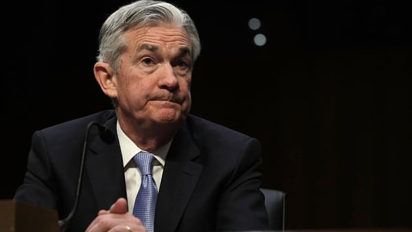 Powell also repeated that the Fed's reductions to its massive balance sheet could start by May