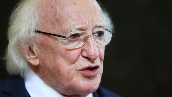 President Higgins said the issues that will test EU are common to everyone on the planet