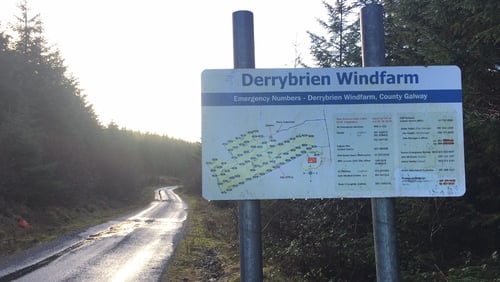 Derrybrien wind farm project is one of the largest in Europe