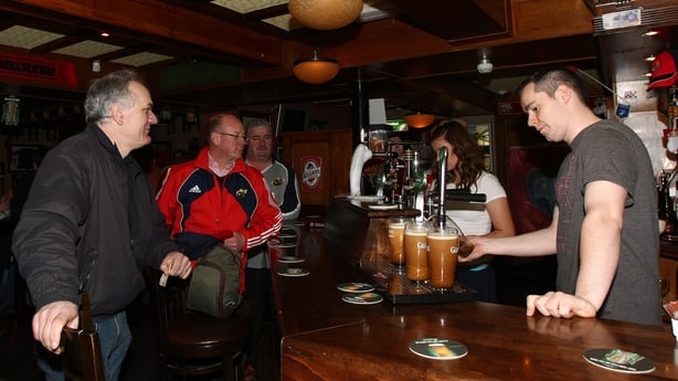 An exemption was granted in Limerick for the Munster-Leinster rugby game in 2010