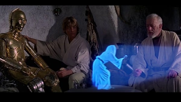 May the hologram be with you
