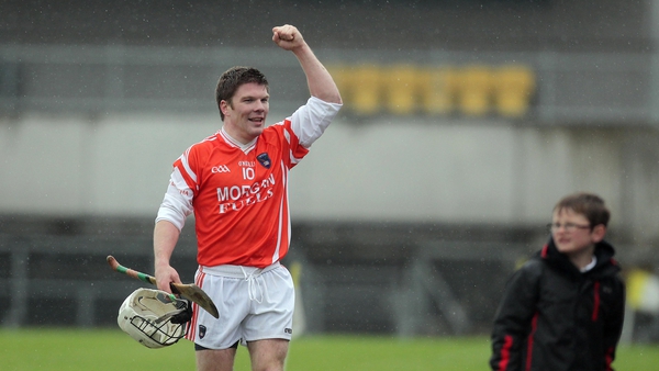 Cahal Carvill in the Armagh colours