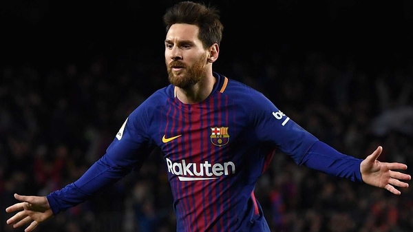 Leo Messi bent in another terrific free-kick