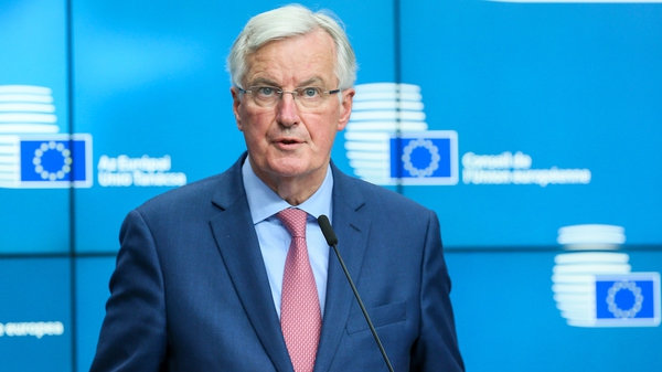EU negotiator Michel Barnier said the UK must accept all EU laws during a post-Brexit transition period