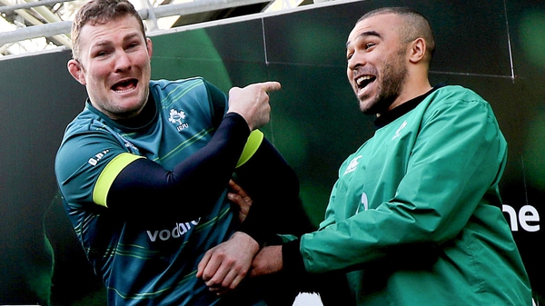 Donnacha Ryan and Simon Zebo are out of favour with Ireland
