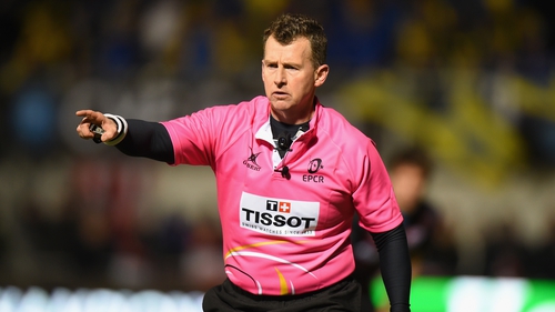 Nigel Owens will referee Ireland's Six Nations opener against France on Saturday