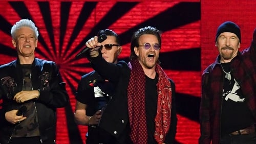 U2 top Billboard dance club chart with remixes of Love Is Bigger Than Anything In Its Way