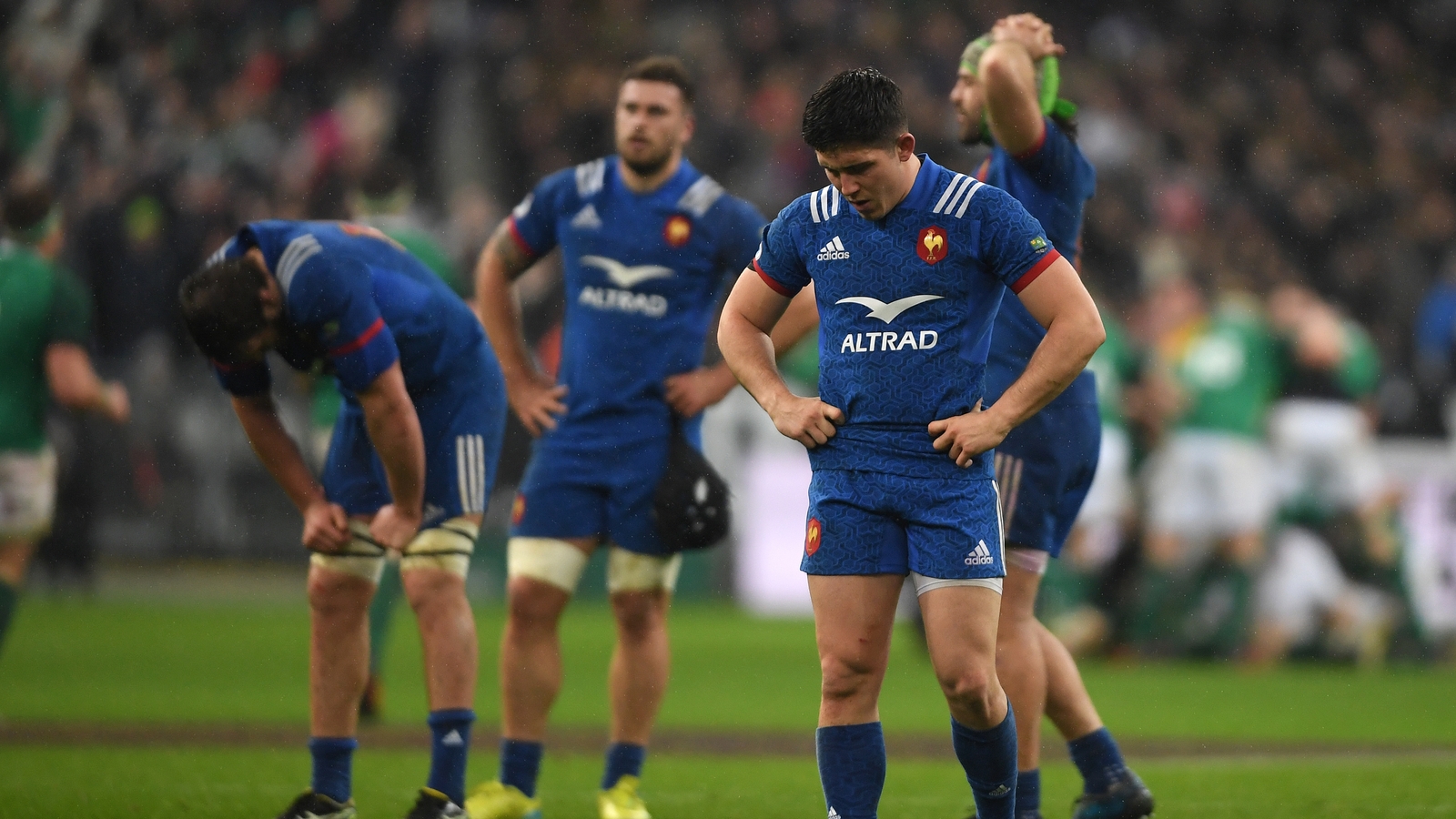 French reaction We have seen Ireland's mastery
