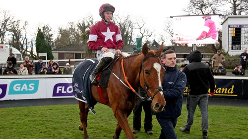 Samcro was unstoppable in the Novices' Hurdle