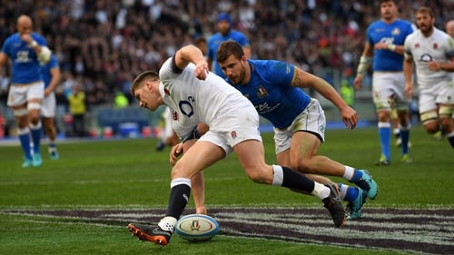 England were dominant aganst Italy