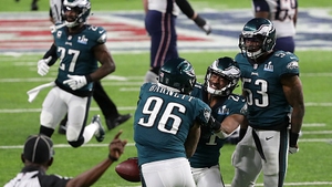 The Philadelphia Eagles are first time Super Bowl champions