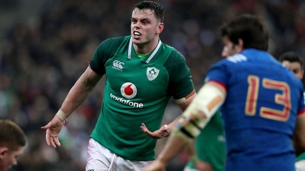 James Ryan was a strong performer in the Six Nations victory over France