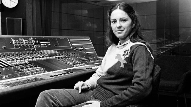 RTÉ Broadcaster Doireann Ní Bhriain (1979).  The photographer is Eve Holmes.