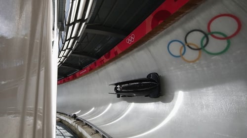 Fingers crossed no-one gets it while out on the bobsled course