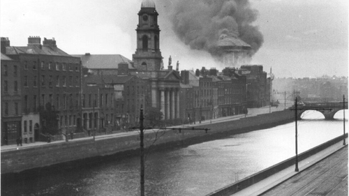The Public Record Office of Ireland was destroyed by fire in 1922