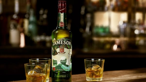 Jameson has seen exponential growth over the past year with 7.3 million cases sold, up from 500,000 cases during the mid-90s