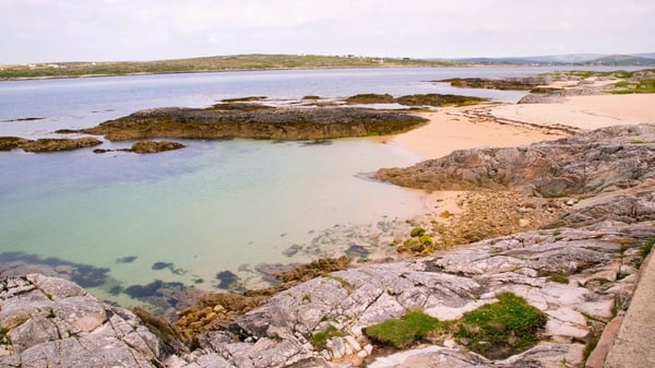 A stretch of maerl beach in Co Galway