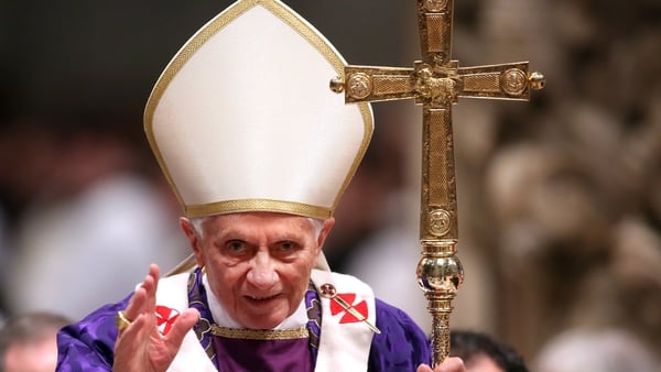 The retired pope has defended clerical celibacy