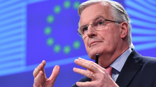 Michel Barnier said that an unlimited post-Brexit transition period was not possible