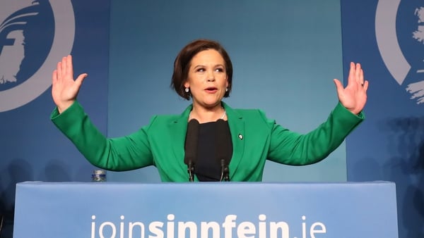 Mary Lou McDonald was the sole contender for the job