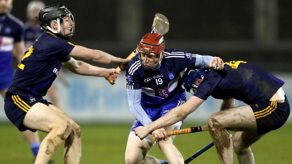 DCU's Donal Burke with Conor McSweeney and Justin Cahill of DIT