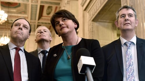 Arlene Foster said that 'serious and significant gaps remain between ourselves and Sinn Féin...'