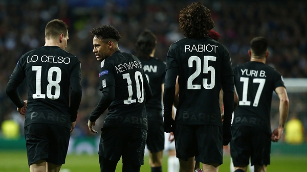 Paris St Germain have a two goal deficit to overcome