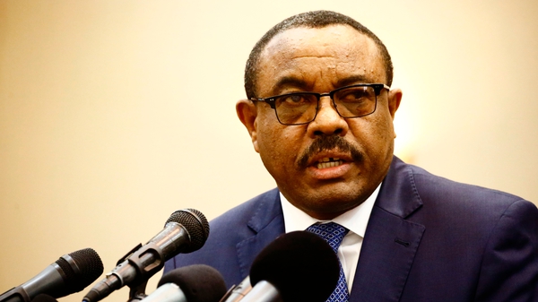 Prime Minister Hailemariam Desaleg stepped aside amid political and civil unrest