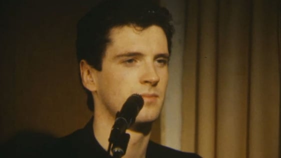 Pat Dunne, Singer with Pop Mecanics in Litton Lane (1983)