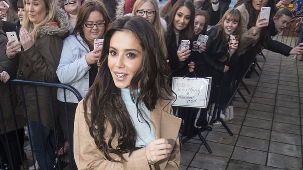 Cheryl arriving at the opening of the new Prince's Trust and Cheryl's Trust centre in Newcastle